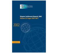 Dispute Settlement Reports 2002