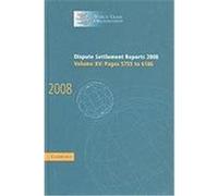 Dispute Settlement Reports, Volume XV: Pages 5755-6186 World Trade Organization (Auteur)