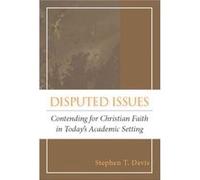 Disputed Issues by Stephen T. Davis Stephen T. Davis (Auteur)