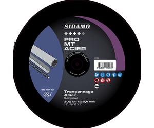 DISQ. TRONC PRO MT ACIER D.300 x 4 x 25.4 SIDAMO - 10111057