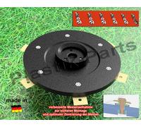Disque à couteaux 6 lames Disque à couteaux pour Gardena Sileno City 589346801 597656001 sans couteaux