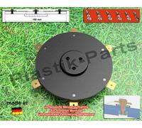 Disque à couteaux 6 lames Disque à couteaux pour WORX Landroid L1500 L2000 WR153E WR155E sans couteaux
