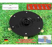 Disque à couteaux 6 lames Plateau à couteaux pour Gardena Sileno Life 15101-20 15103-20 incl. 6 couteaux