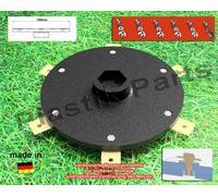 Disque à couteaux 6 lames Plateau à couteaux pour Greenworks Optimow 5 7 Robot de tonte incl. 6 couteaux