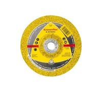 Disque à ébarber A 24 Extra pour l'usinage de l'acier, Ø x Epais. : 115 x 6,0 mm, Modèle Coudé, Vitesse maxi. 13300 tr/mn