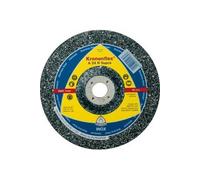 Disque à ébarber A 24 N Supra pour l'usinage de l'acier inoxydable, Ø x Epais. : 125 x 6,0 mm, Modèle Coudé, Vitesse maxi. 12200 tr/mn