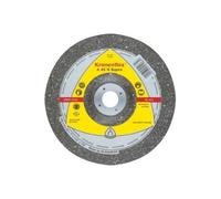 Disque à ébarber A 46 N Supra pour l'usinage de l'aluminium, Ø x Épais. : 125 x 6,0 mm, Modèle Coudé, Vitesse maxi. 12200 tr/mn G