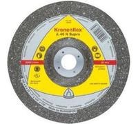 Disque à ébarber A 46 N Supra pour l'usinage de l'aluminium, Ø x Épais. : 125 x 6,0 mm, Modèle Coudé, Vitesse maxi. 12200 tr/mn G