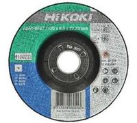 Disque à ébavurer et meuler concave HIKOKI 4100235 230 mm 6 mm alésage 22,2 Bleu