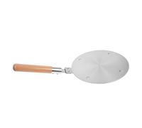Disque à Induction en Acier Inoxydable, Adaptateur pour Cuisson | Plaque de Guidage Thermique, 1 Pièce, Protège les Casseroles, Nettoyage Facile, Bois, Cuisine Quotidienne