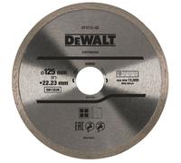 Disque à jante continue pour béton / brique / pierre 125 x 22,2 mm - DT3713-QZ - DEWALT