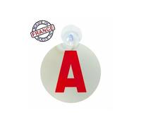 Disque A jeune conducteur avec ventouse réfléchissant