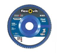 Disque à lamelle acier inox Speedoflex Zirconium D125MM GR60 Flexovit