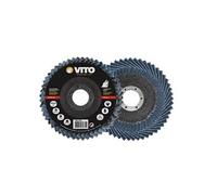 Disque à lamelle Diamètre 115 mm Alésage 22,5 mm - G100 flexible zirconium VITO