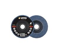 Disque à lamelle Diamètre 115 mm Alésage 22,5 mm- G100 zirconium VITO