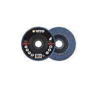 Disque à lamelle Diamètre 115 mm Alésage 22,5 mm G120 zirconium VITO