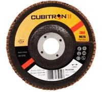 Disque à lamelles bombé Cubitron II céramique 967A G80 - 3M - 65056 Noir G