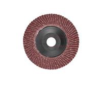 Disque À Lamelles Calcinées Épaissies 100 X 16 Mm - Revêtement Plastique/filet/fer | Polissage Haute Performance For Métal Et Bois | Angle(Red)