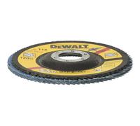 DeWALT DT3258 Disque a Lamelle K120 Coudé, Gris, 115 mm