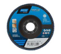 Disque à lamelles Norton Technic Ø 125 x 22,23 mm - Grain 40 - Lot de 5