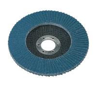 BGS technic KG – Disque à lamelles plates BGS 3976 – Ø 125 mm – Grain 80