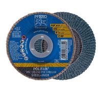 PFERD Pferd Disque abrasif à lamelles Z 40PSF droit 125 mm K40 Quantité:1