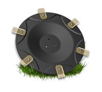 Disque à lames Tuning pour 6 lames compatible avec ECOVACS Goat O500, O800, O1200, G1-800, G1-2000, G1 - Disque de coupe premium en fibre de verre renforcée pour 6 lames (disque de coupe sans lames)