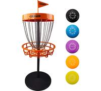 Generique Set mini-panier Disc Golf Schildkrot 6 Guru – 5 mini-disques, intérieur/extérieur