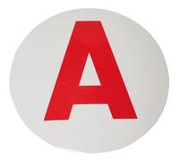 Generique Disque magnétique A jeune conducteur Rouge pour voiture