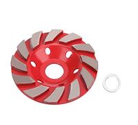 Disque à Meuler en Diamant 100 x 20 mm, 12 Dents, Pour Béton Pierre Marbre - Haute Durabilité, Résistance à l’Oxydation, Pour Meuleuses Haute Vitesse