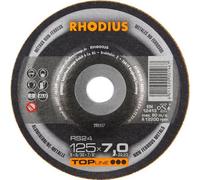 Disque à meuler métaux non ferreux 125 x 7.0 x 22.23 mm - RHODIUS RS24