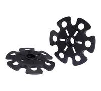 Disque à neige pour canne de randonnée Abbey Camp® Sapporo-002 Noir TU