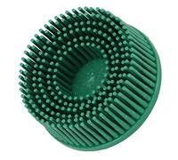 Disque à Poils Vomeko Pro-Grade 2" 50 Grains - Disque à Poils Abrasifs En Oxyde D'aluminium Et Céramique Avec Changement Rapide Pour le Travail des Métaux. Compatible Avec les Supports Roloc.(vert)