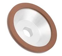 Disque à redire plat de 100 mm Cup de broyage diamant diamant Résine Résine de roue abrasif Grit 180 Disque de broyeur pour le métal carbure