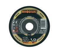 RHODIUS Disque à tronçonner FT38 Top 125 x 1,0 x 22,2 mm