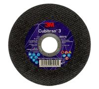 Disque à tronçonner 3M Cubitron 3, 115 mm, 1 mm, 22,23 mm, 60+, type 41 #86616 x50 morceau