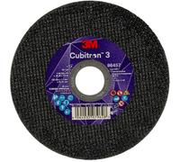 Disque à tronçonner 3M Cubitron 3, 125 mm, 1,3 mm, 22,23 mm, 60+, type 41 #86457 x25 morceau