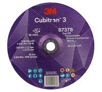 Disque à tronçonner 3M Cubitron 3, 230 mm, 2,5 mm, 22,23 mm, 36+, type 42 #87378 x25 morceau