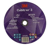 Disque à tronçonner 3M Cubitron 3, 230 mm, 3 mm, 22,23 mm, 36+, type 41 #87371 x25 morceau