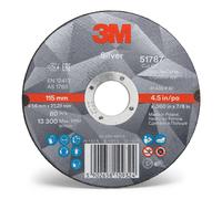 Disque à tronçonner 3M Silver Cut-Off Wheel, 115 mm, 1,6 mm, 22,23 mm, T41, 51787 x25 morceau
