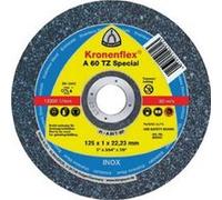 Disque à tronçonner A 60 TZ spécial pour l'usinage de l'acier inoxydable, Ø x Épais. : 115 x 1,0 mm, Modèle Droit, Vitesse maxi. 13300 tr/mn G