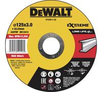 Disque à tronçonner à moyeu déporté 1 pièce DEWALT DT43911-QZ 125 mm