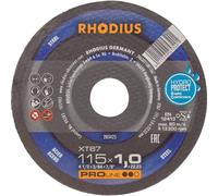 Disque à tronçonner acier 115x1x22mm - lot de 50 pcs - RHODIUS - 14057
