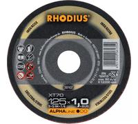 Rhodius 207437 Disque à tronçonner 125 mm acier inoxydable, acier