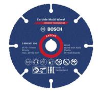 Disque à tronçonner BOSCH Expert Carbide Multi Wheel 76 mm