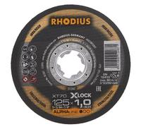 Disque à tronçonner D 125 mm XT70 X-LOCK - RHODIUS - 211348