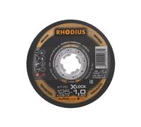 Disque à tronçonner D 125mm XT70 X-LOCK - RHODIUS - 211348 Noir G