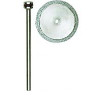 Disque à tronçonner diamanté Ø 20 mm + 1 Tige Axe Ø 2,35 mm - - 28840