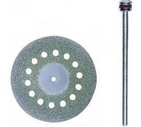 Disque à tronçonner diamanté Ø 38 mm avec aération + 1 Tige Axe Ø 2,35 mm - PROXXON - 28846 G