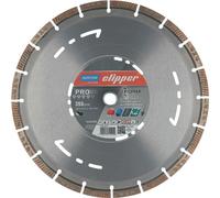 Disque à tronçonner diamanté 4x4 Explorer D.350mm alésage.20mm 3,2mm 12mm NORTON CLIPPER
